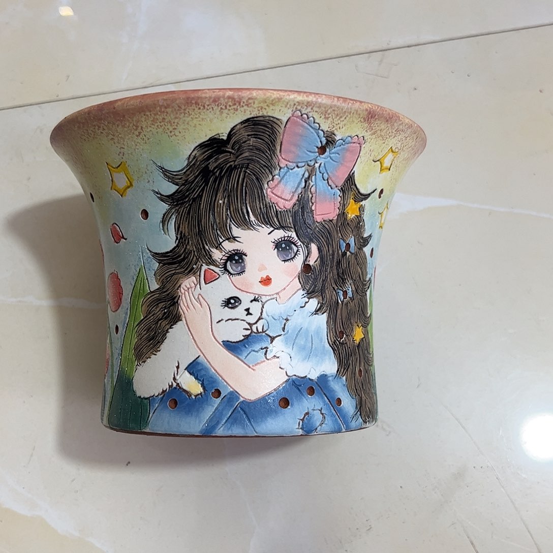 景德镇陶瓷花盆景德镇陶瓷花盆