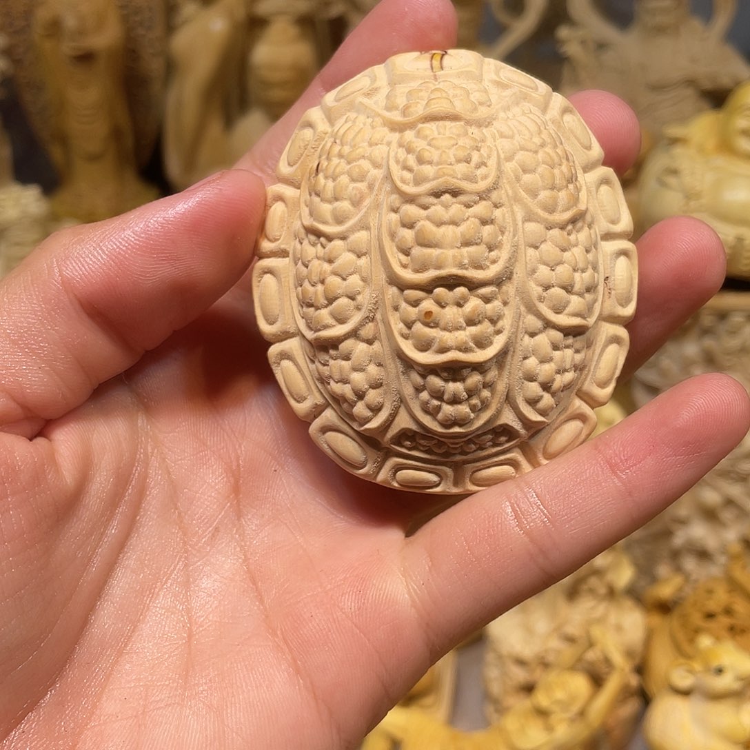 黄杨木瑕疵大号金刚杵