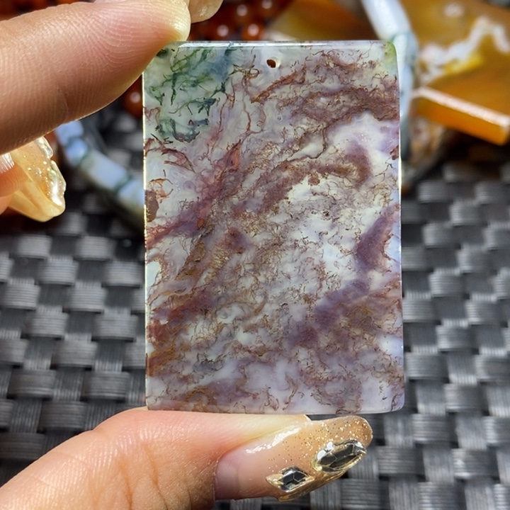 【闪购商品】玛瑙/玉髓颈饰未镶嵌文****ね