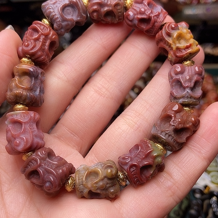 玛瑙/玉髓未镶嵌手链