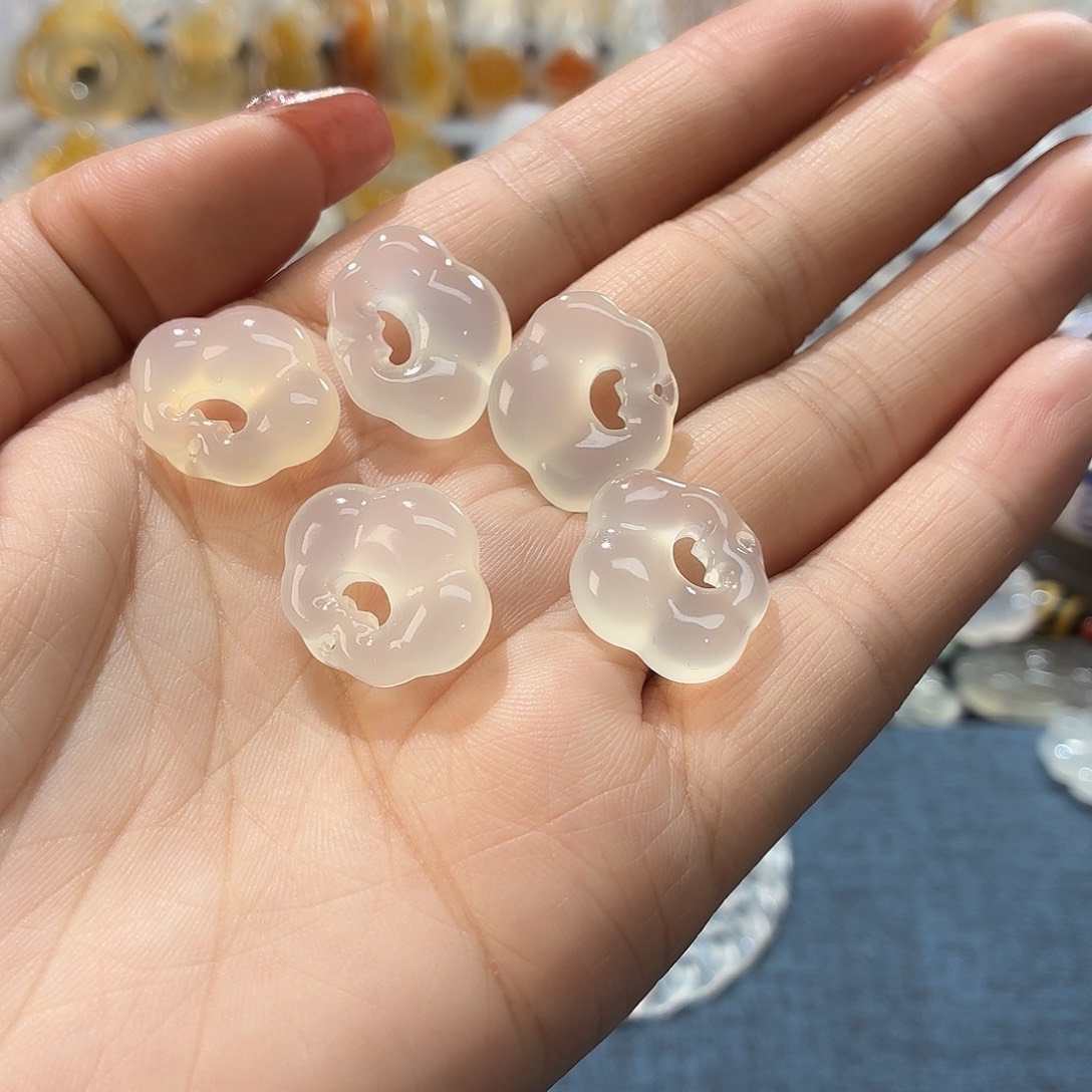 玛瑙/玉髓未镶嵌吊坠(不含链)