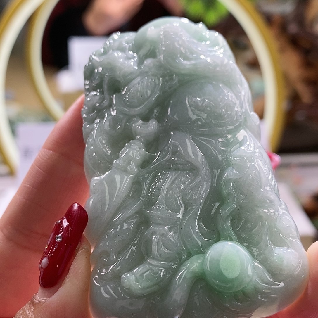 【闪购商品】翡翠颈饰未镶嵌二爷