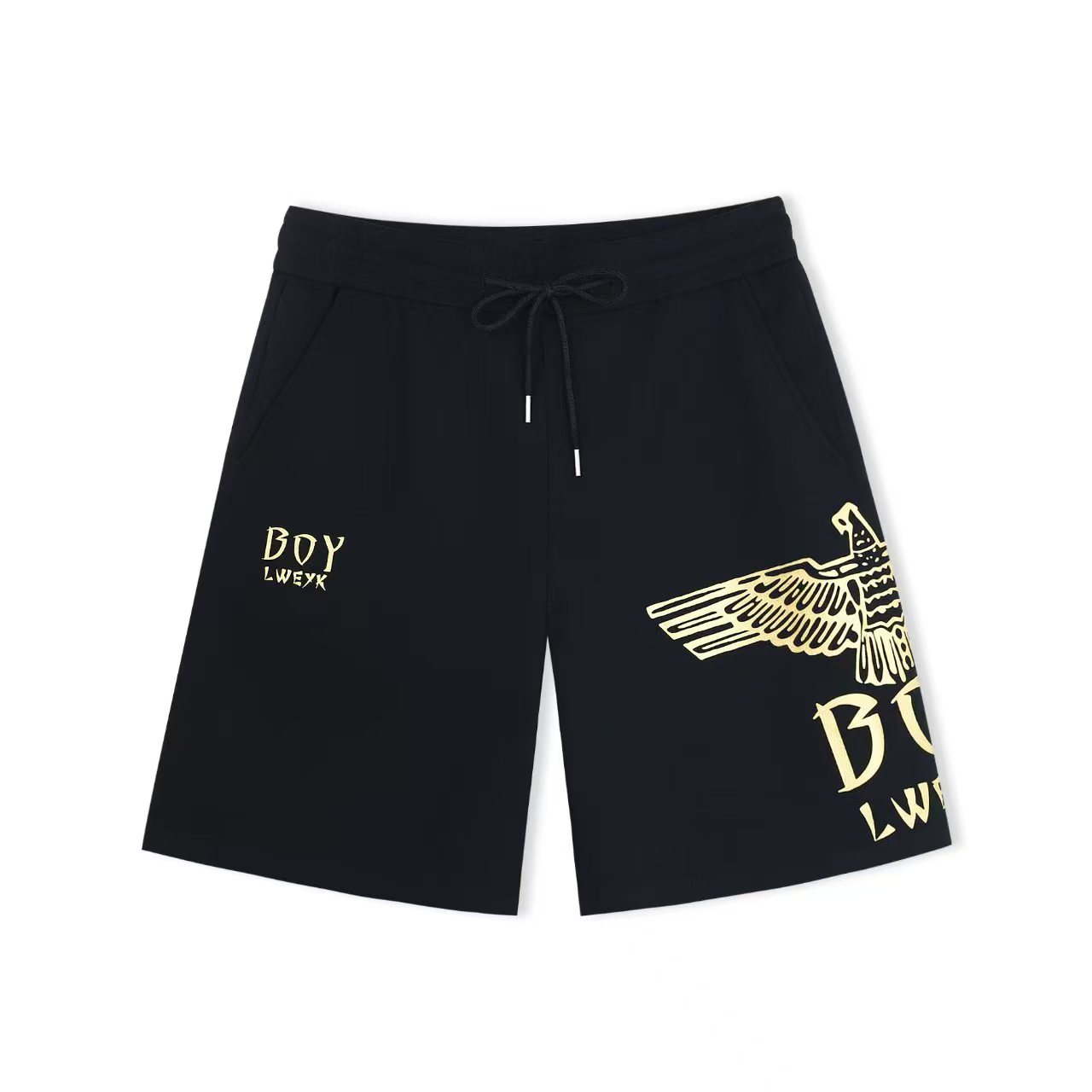 2025夏季新款情侣五分裤短裤涂鸦休闲半截裤百搭宽松时尚裤子4