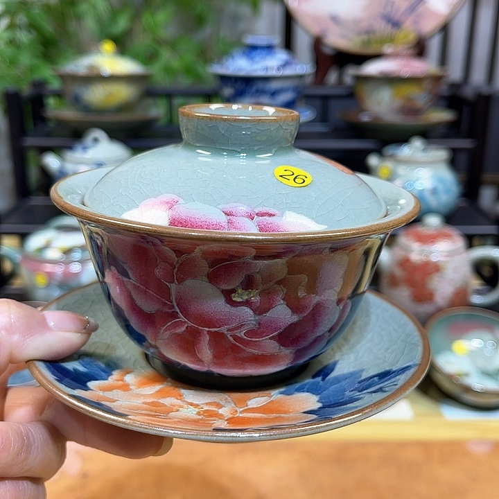 景德镇陶瓷手绘茶具