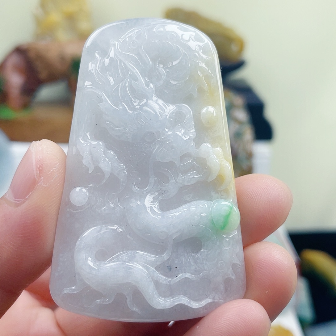 翡翠未镶嵌颈饰22222