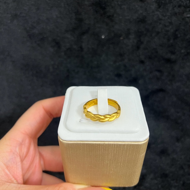 合金手链 合金戒指 火S款 麦穗活口戒指 轻奢精致设计款高级感