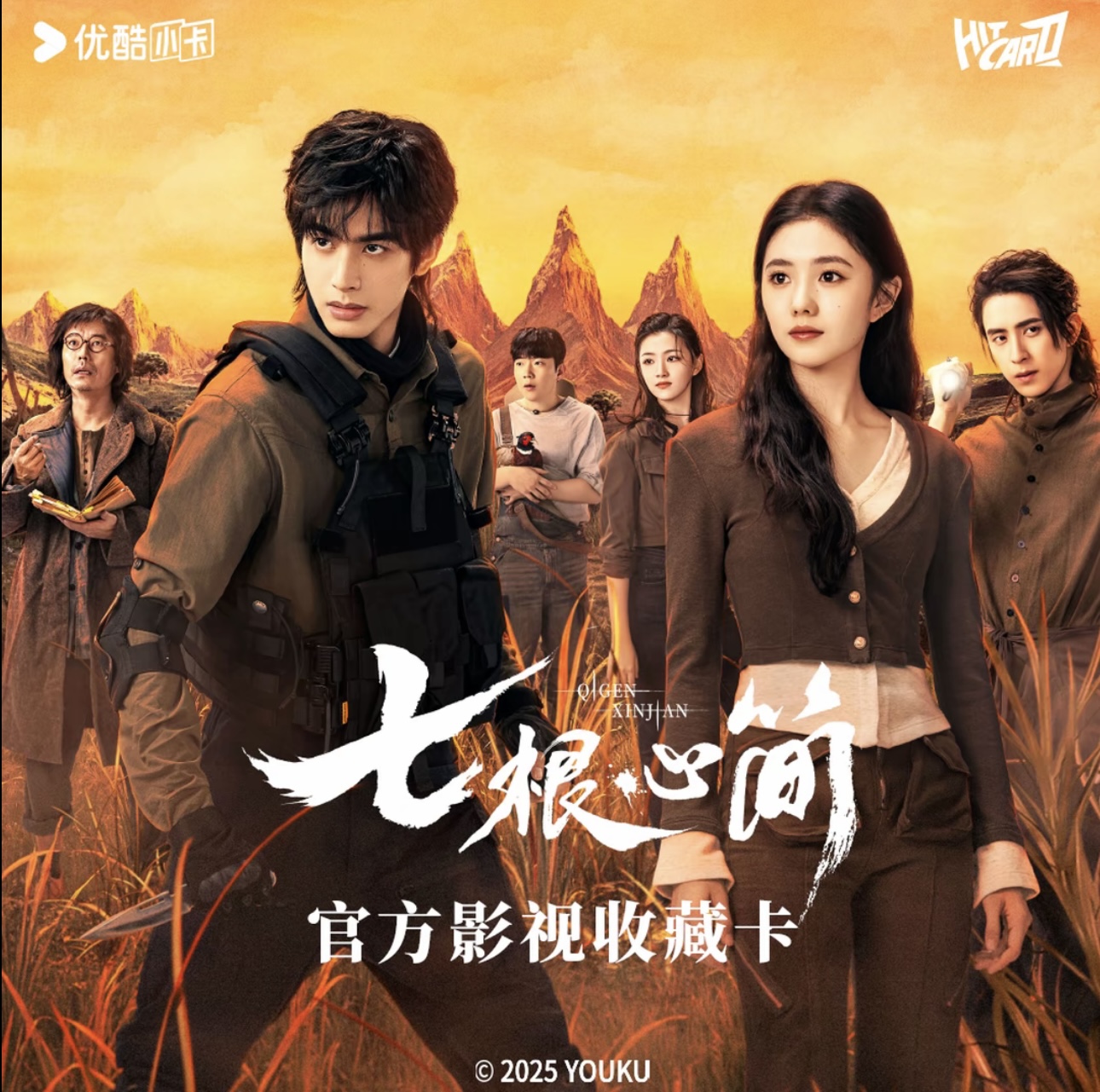【叠叠合集】Hitcard 《七根心简》 官方影视收藏卡（代拆盲盒）燕子