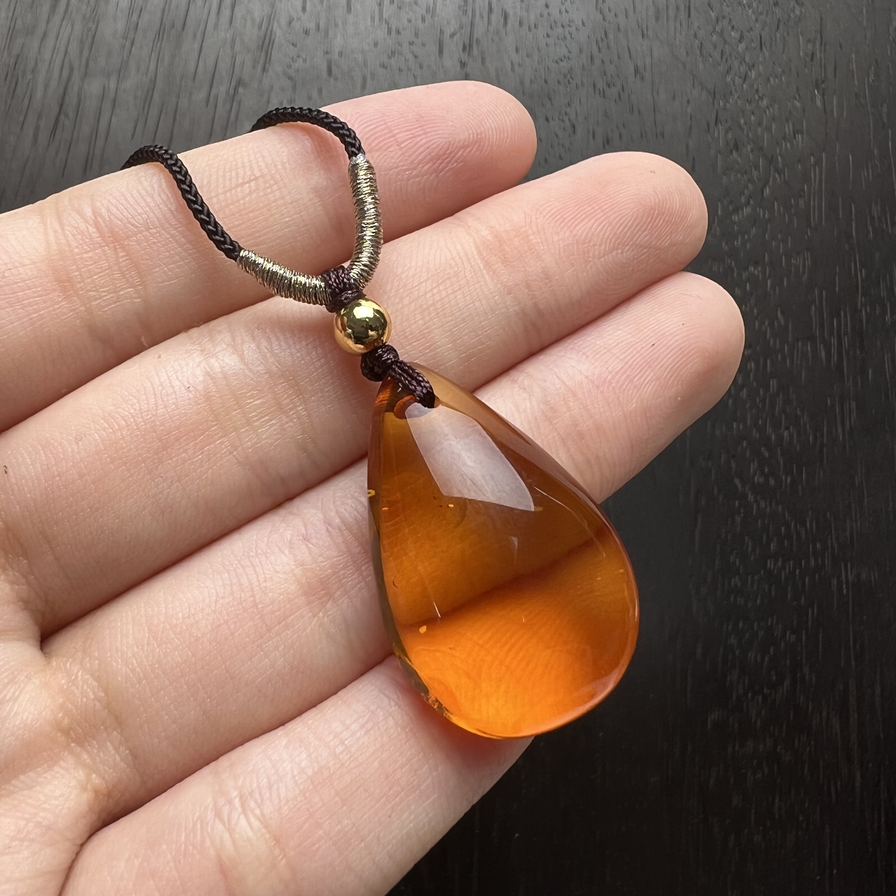 Y2002【天然蜜蜡吊坠】支持鉴定 假一罚四