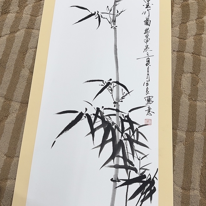 国画花鸟的翅膀和翅膀都是白色的