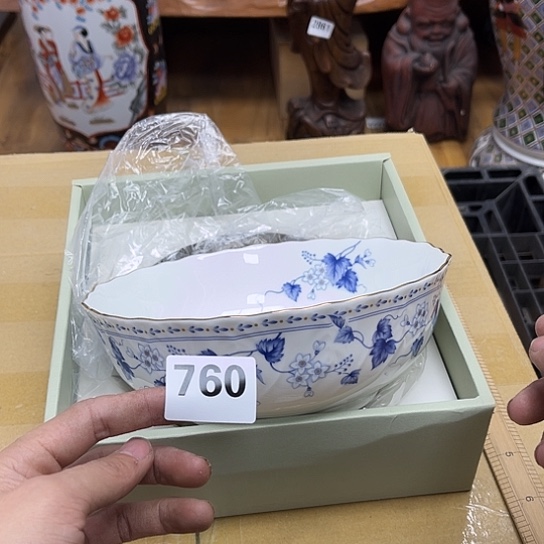 瓷片摆件工艺品瓷器摆件777 