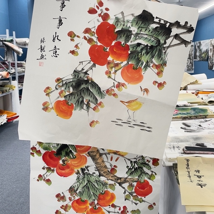 国画纯手绘国画作品