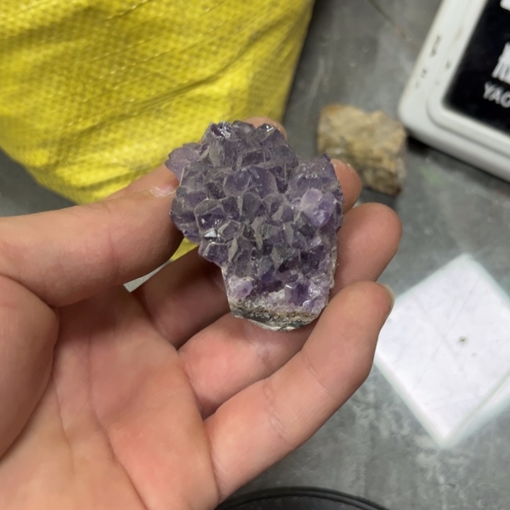 水晶B110未镶嵌u*紫水簇