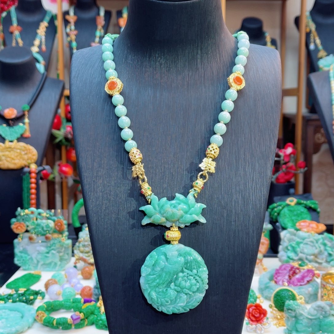 翡翠颈饰合金48小时鉴赏期