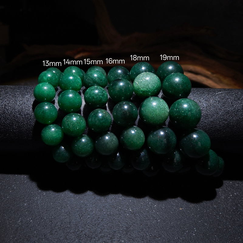 【黑胖珠宝】H0816  天然水晶绿草莓晶手链  多样性发其一