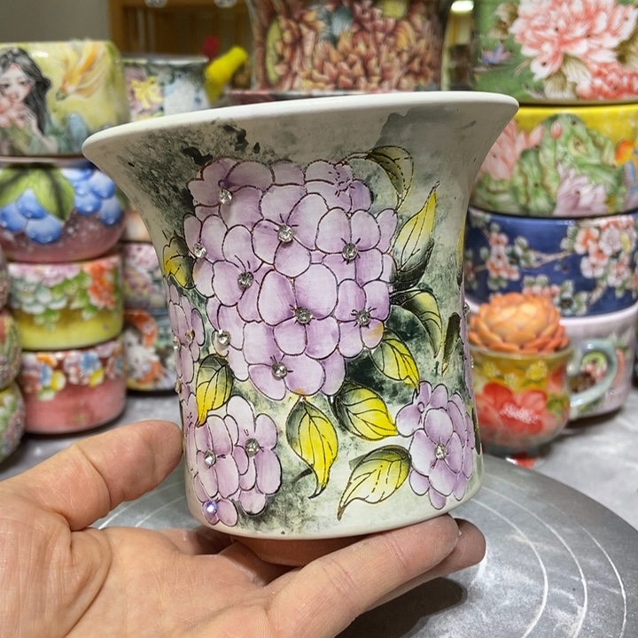 景德镇艺术手绘作品