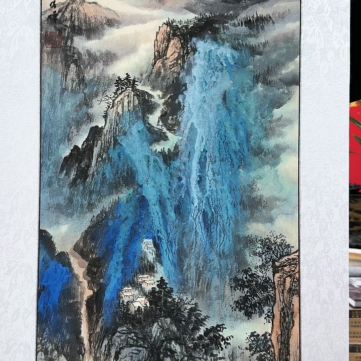 国画书法作品多次参加