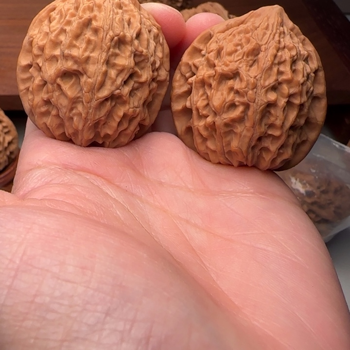 文玩核桃吊坠一**勇望瓶梅