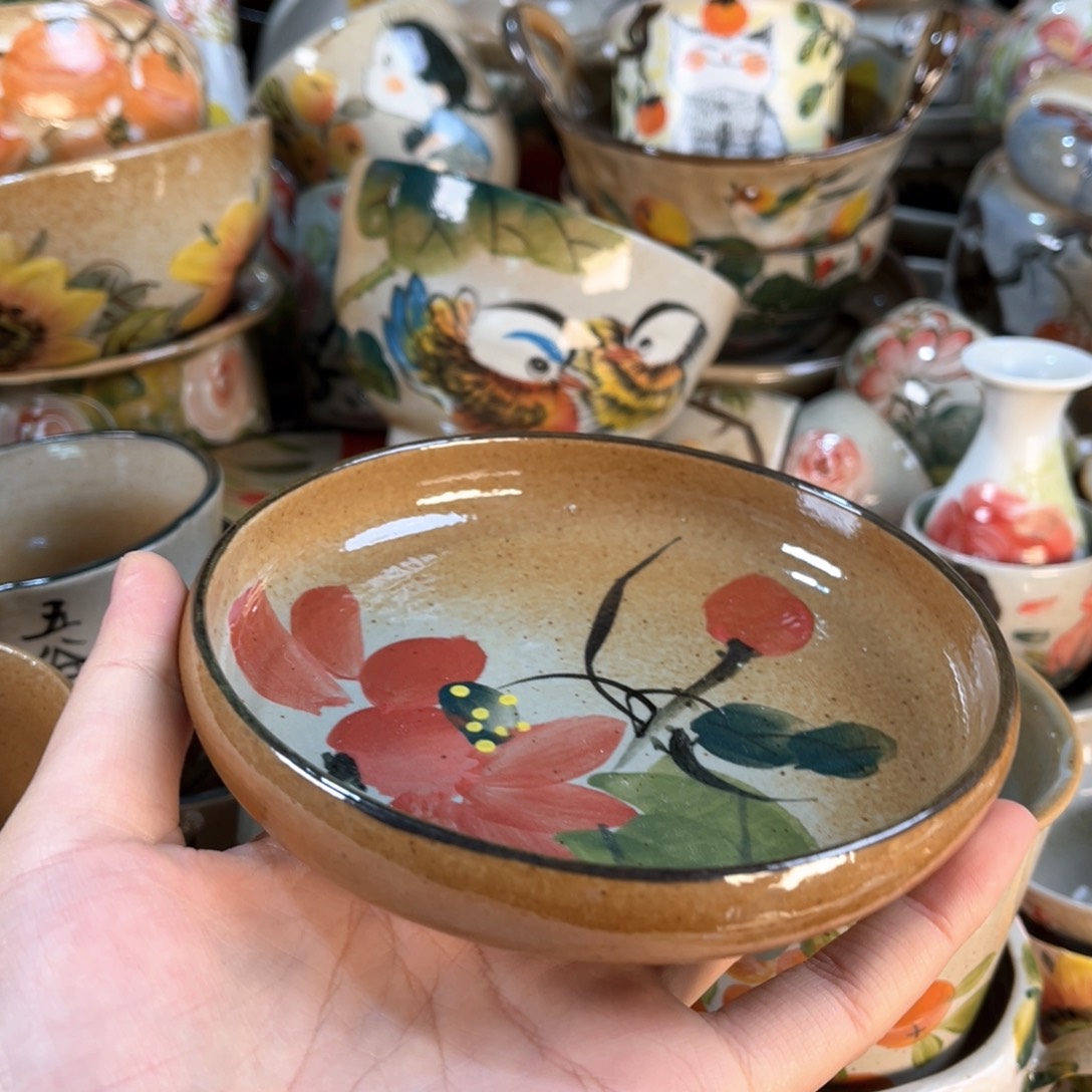 景德镇手工手绘杯