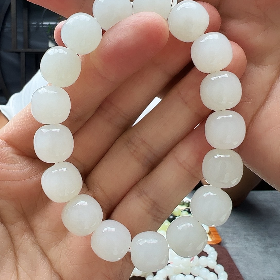 手链未镶嵌和田玉12于阗料