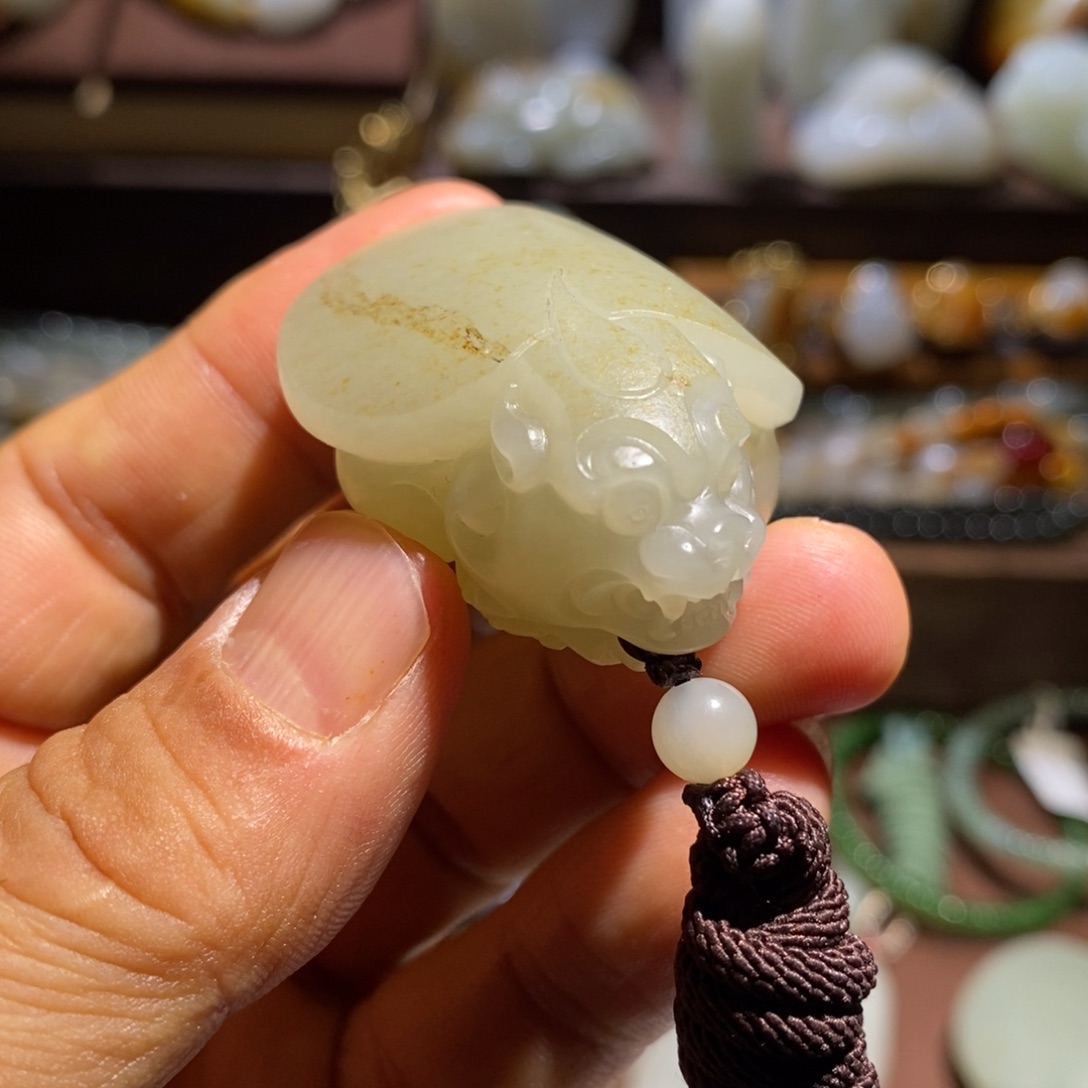 和田玉挂件未镶嵌吉***吉