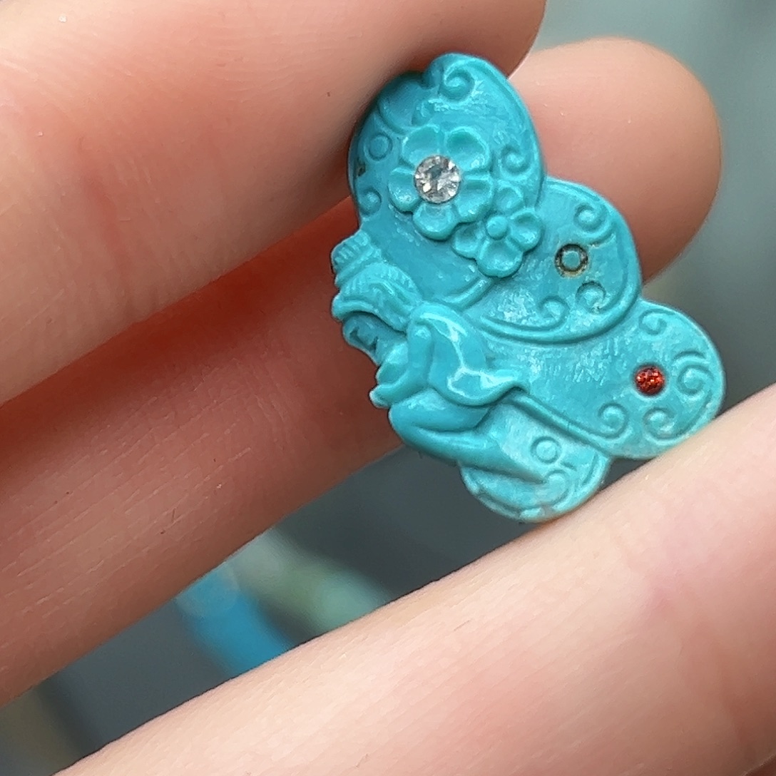 绿松石珠宝奇石未镶嵌