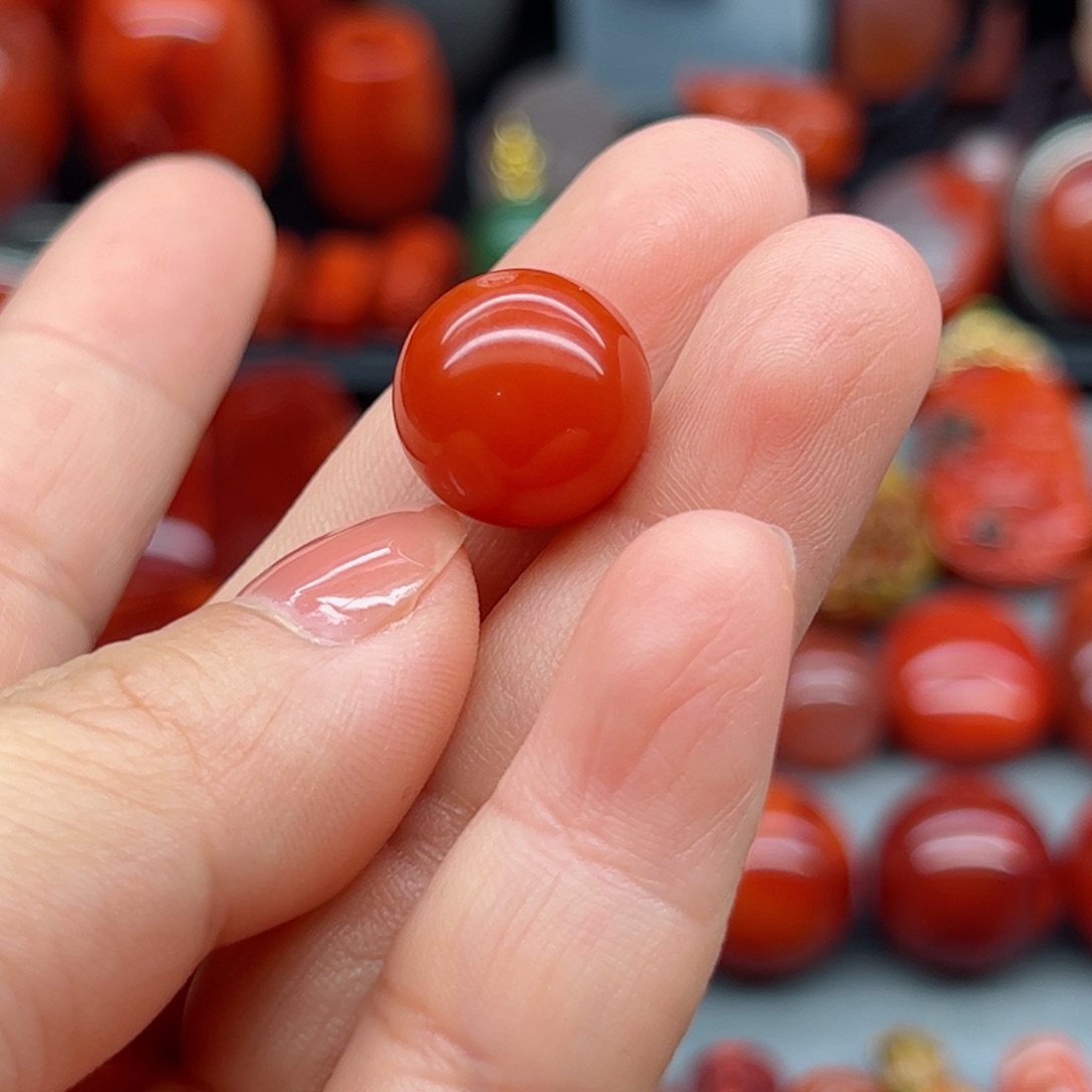 南红玛瑙配饰未镶嵌福*缘