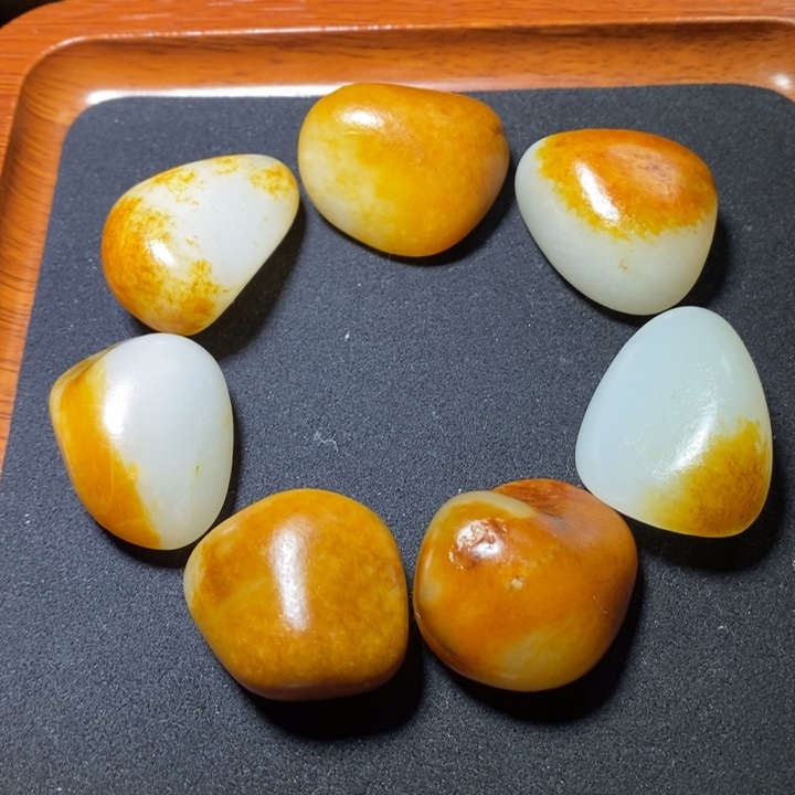 和田玉手链未镶嵌用****6