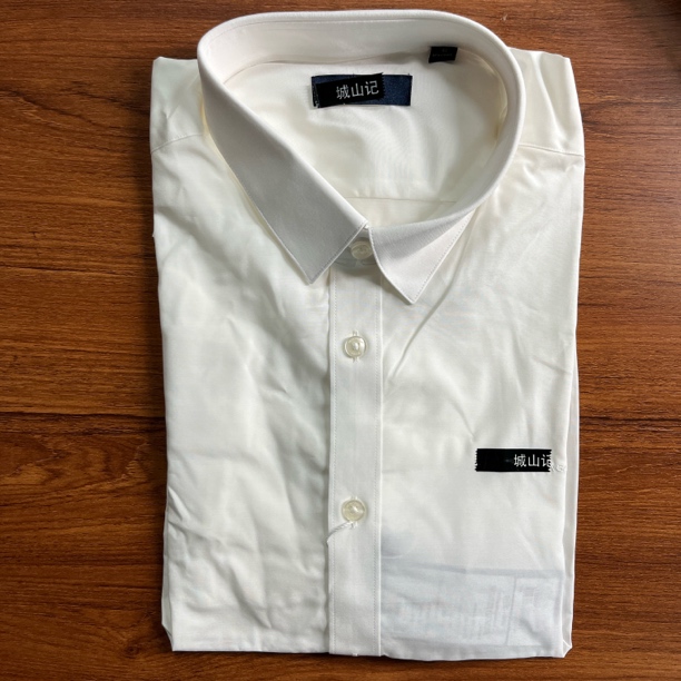 1111520男士商务休闲白色衬衫衬衣 28号箱