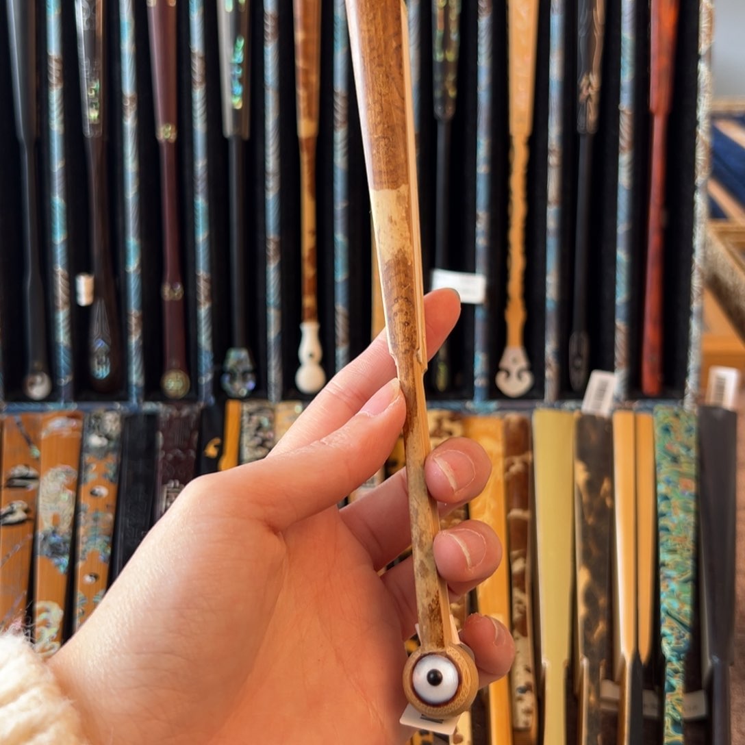 扇子夜*乱竹子祝锦记旗舰店