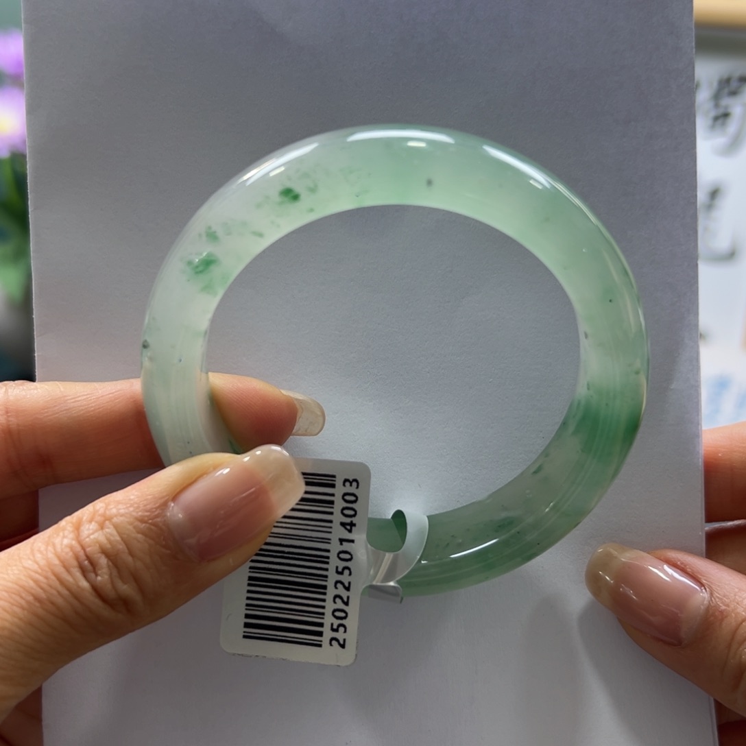 石英质玉手镯未镶嵌优优ZQP54-55圈口