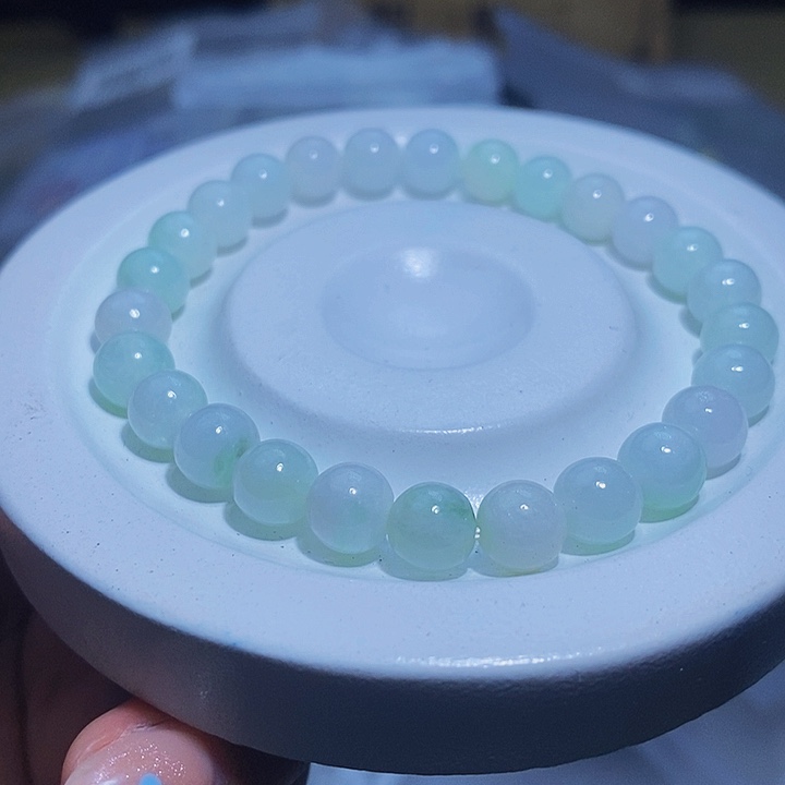 未镶嵌手串翡翠天然缅甸A货翡翠8.2