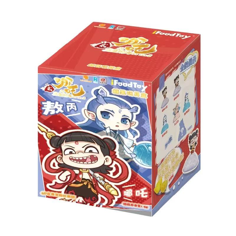 SH 阿麦斯电影《哪吒之魔童闹海》糖果玩具盒9g*4盒