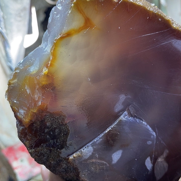 七***彩定制玛瑙玛瑙手镯