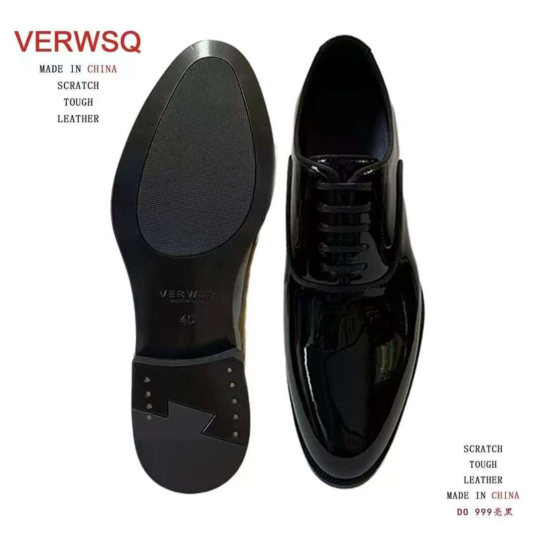 英伦风防滑漆皮圆头系带休闲皮鞋尖头休闲风德比鞋