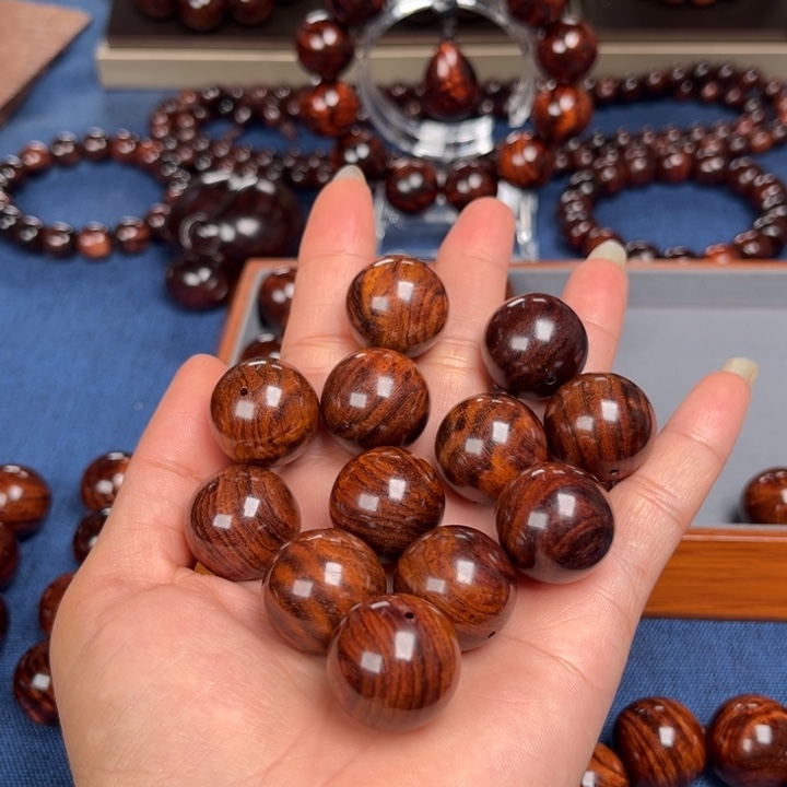 光***月手串/手链黄花梨/降香黄檀