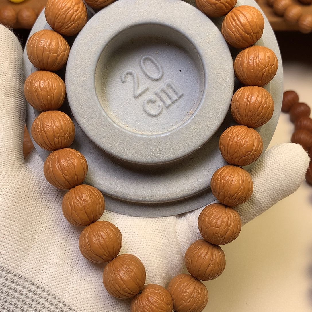 猴头核桃吊坠16全品凤羽手持同尺