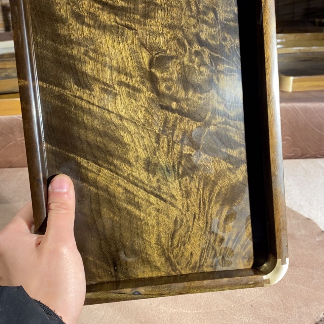 金丝楠Y*s金丝楠木文盘