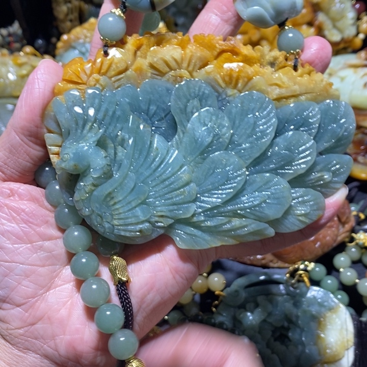 岫玉岫玉吊坠未镶嵌