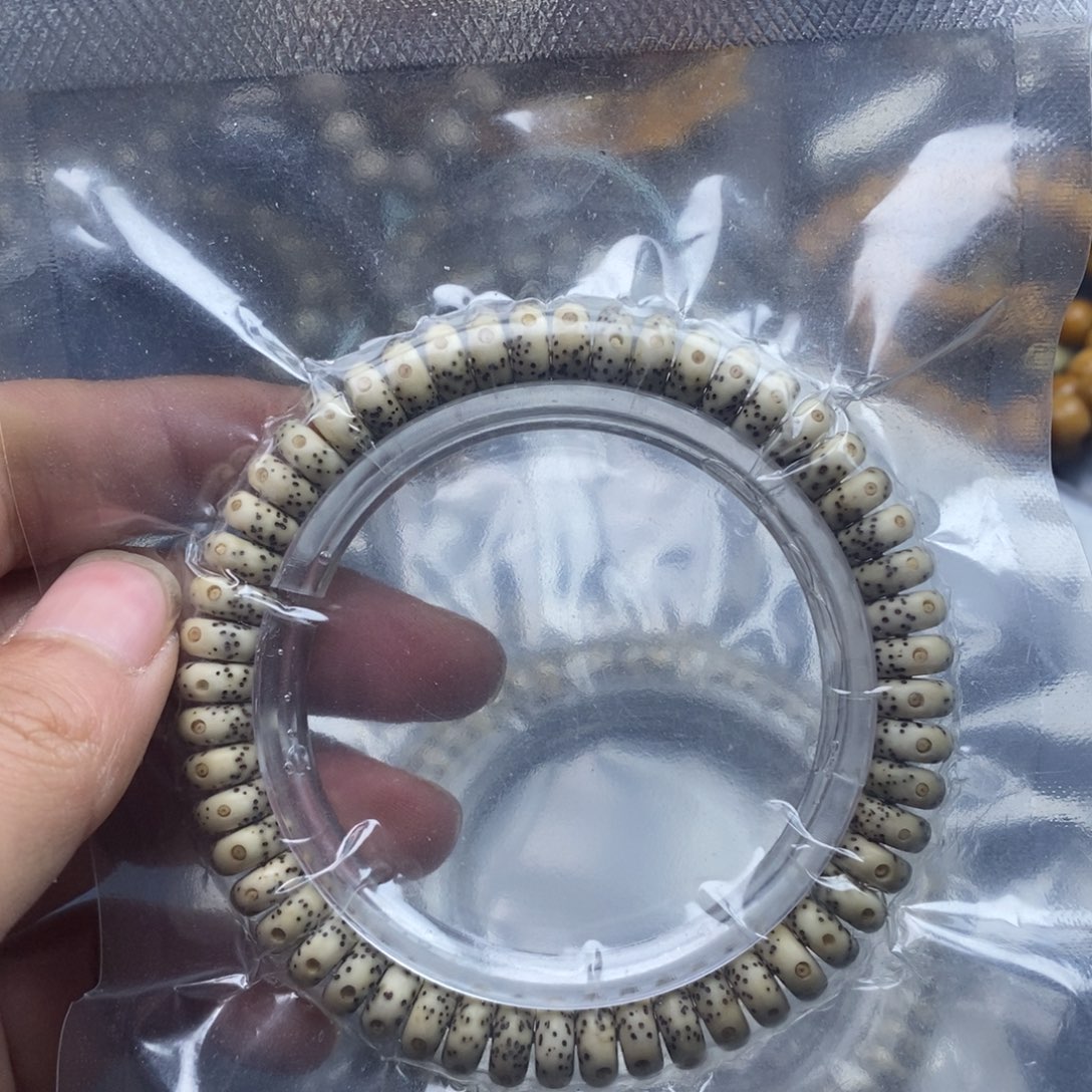 星月菩提手串徐*证泥鳅背大眼睛94尺寸