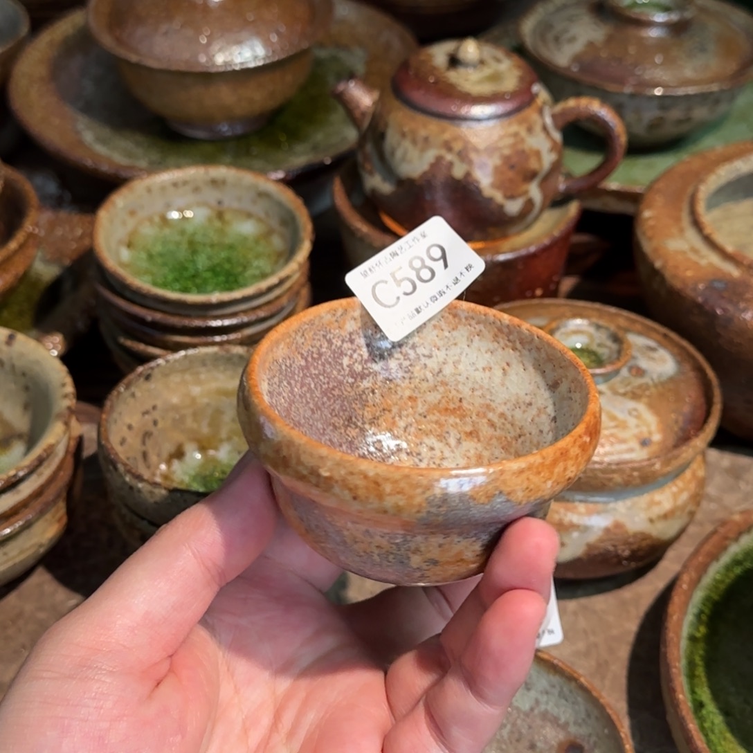 C589破碎感泥料非柴烧跑单禁拍