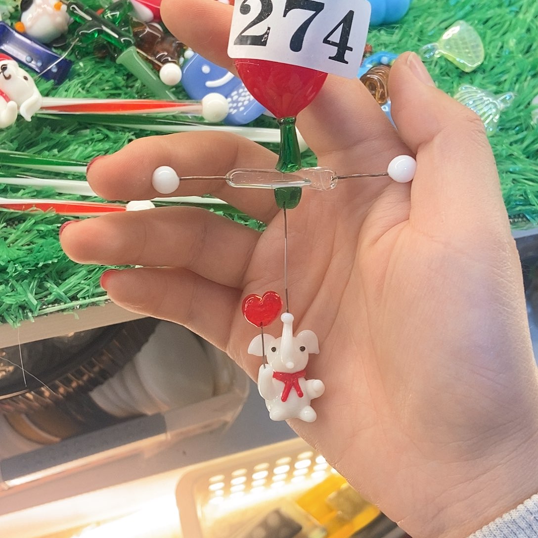 琉璃手工艺品依*274秋千