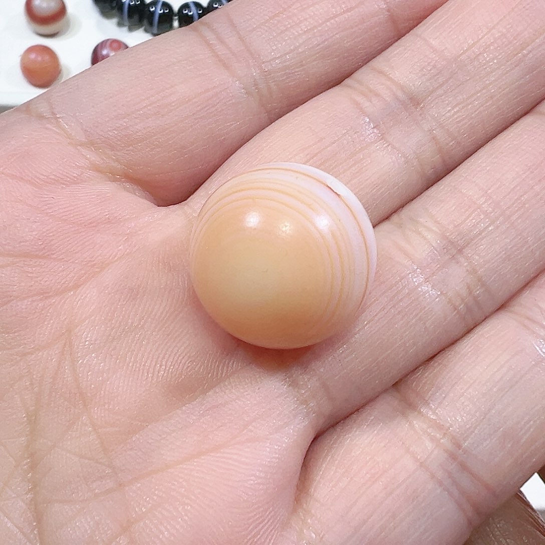 玛瑙/玉髓珠宝半成品未镶嵌18mm