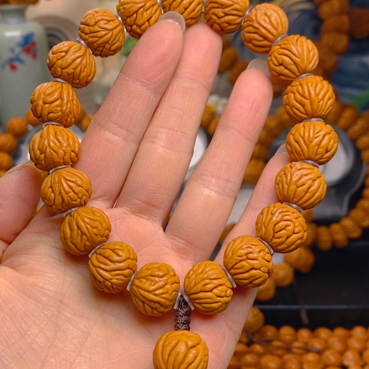 桃核手串1555555555555