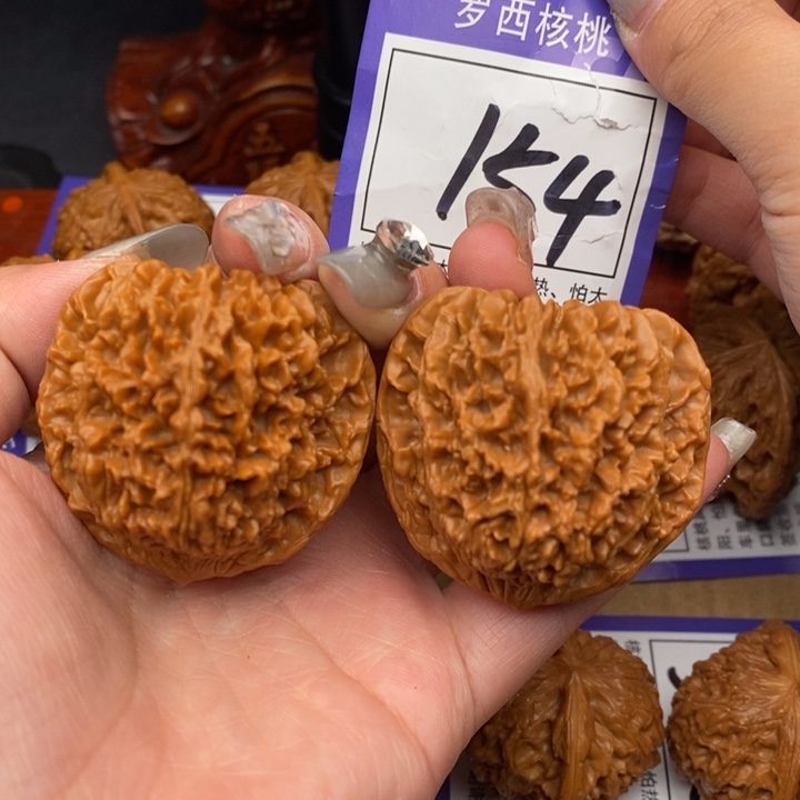 文玩核桃吊坠43满天星154号牌