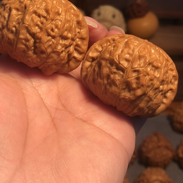 文玩核桃把件南瓜墩