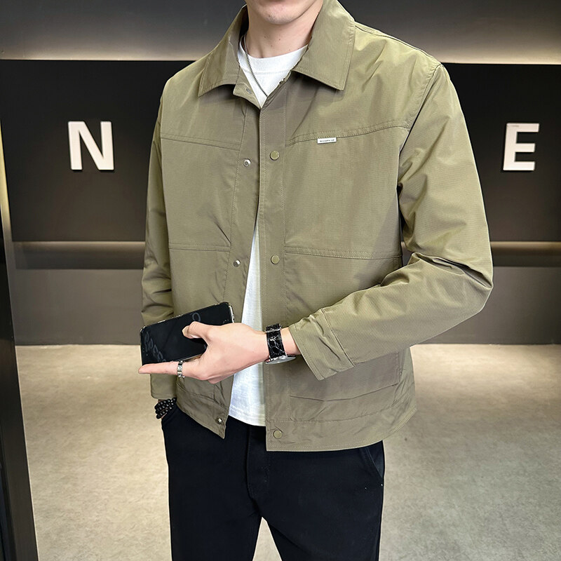 TUCANO/啄木鳥翻领工装夹克男士潮流休闲外套时尚百搭春秋季新款