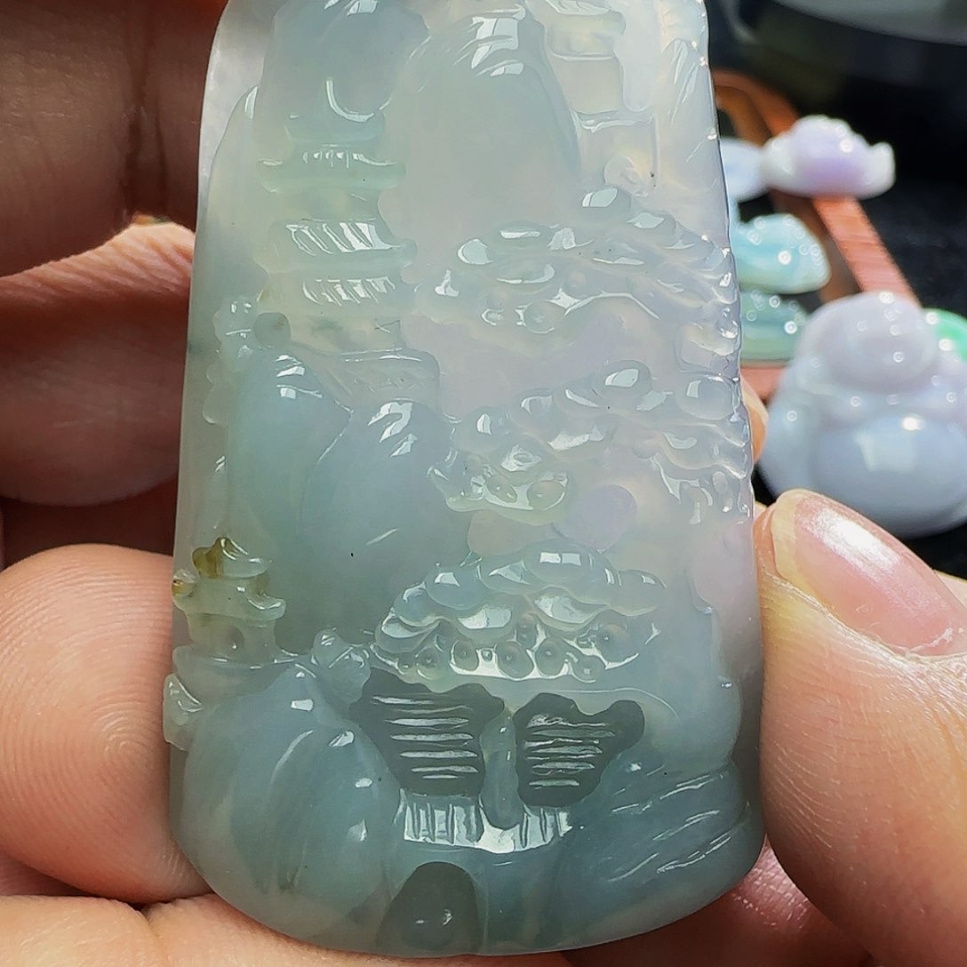 翡翠吊坠(不含链)未镶嵌