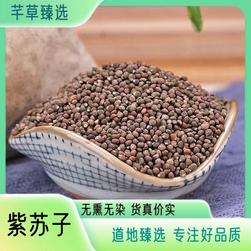 【紫苏子】 精选高品质紫苏子 颗粒饱满 干净无沙 无硫无熏