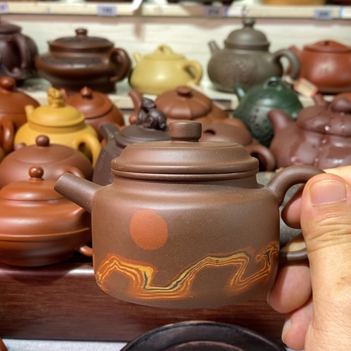 茶壶紫砂精工制作