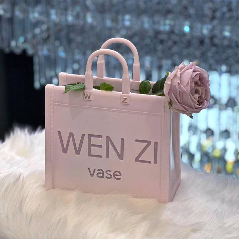 网红花瓶包包轻奢百搭网红别墅ins风轻奢花瓶包包摆件创意简约